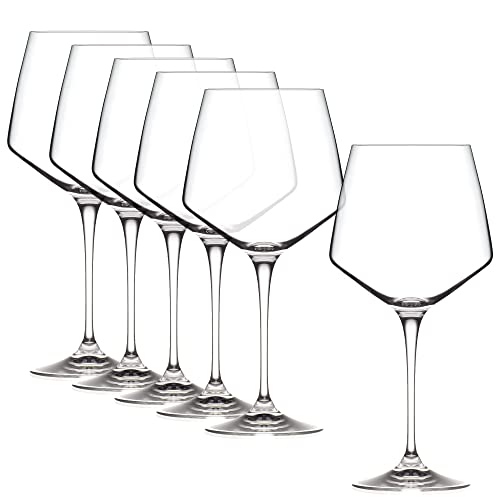 Bergner Set 6 copas grandes vinos 72 cl cristal Colección Wine, Grandes Vino_agua, 6