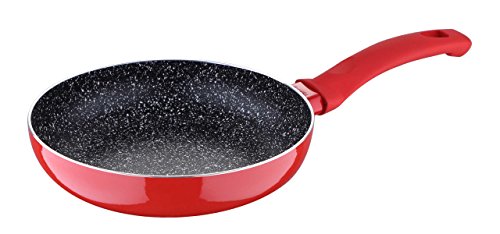 BERGNER Q1571 SARTÉN, Aluminio, Rojo, 24 cm diámetro