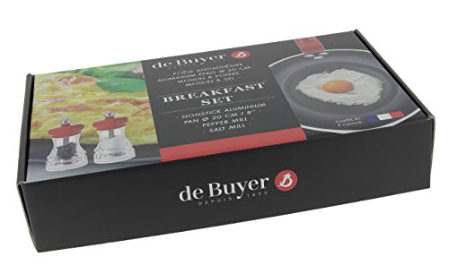 DE BUYER 8050.02 Coffret sartén, Aluminio, Gris, 20 cm