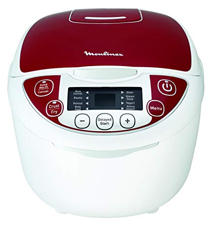 Moulinex MK705111 Robot de Cocina Tradicional 12-en-1 Rojo 5 L