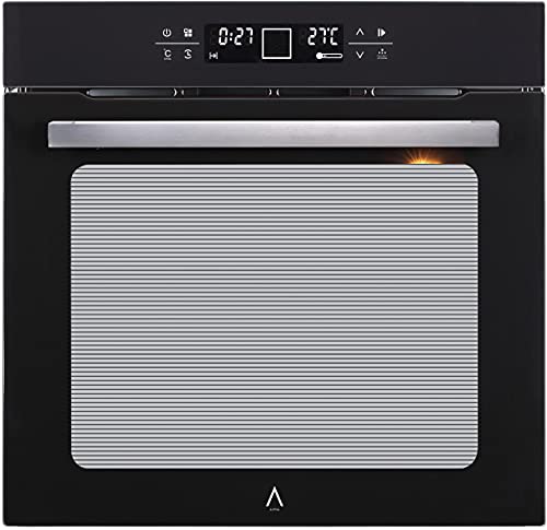 ALPHA Horno Pirolítico NEPTUNO ELITE PRO 75l. XXL Triple Cristal, Multifunción, Guías Telescópicas **Alta Gama**