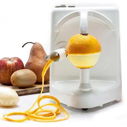 pelamatic Orange Peeler Profesional, pelador de frutas y hortalizas acero inoxidable Eléctrica, Blanco 2022, OPP-002