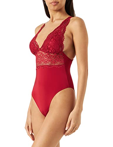 Women'secret Body Sujetador Moldeado, Rojo/Coral, S para Mujer