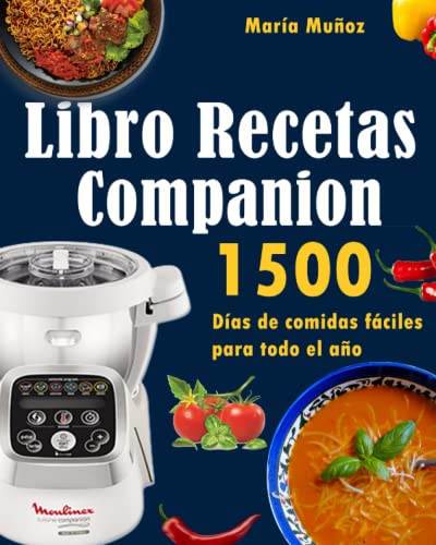 Libro Recetas Companion: 1500 Días de comidas fáciles para todo el año