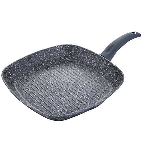 Bergner Orion Grill, Aluminio Forjado, Gris, 28 cm