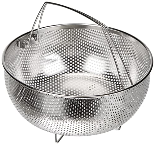 BRA - Cestillo multiusos de acero inoxidable para una cocina al vapor.