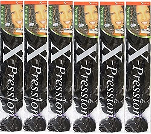 X-pression Premium Original Ultra Braid. - Color 1 ( ) by X-pression