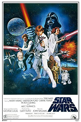 Poster Star Wars La Guerra de la Galaxias