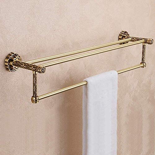 Towel Rack/Complete The Continental Thickened Towel Rack Double Rod Towel Rack Bathroom Towel Rack/Long Towel Rack/Toilet Towel Rack